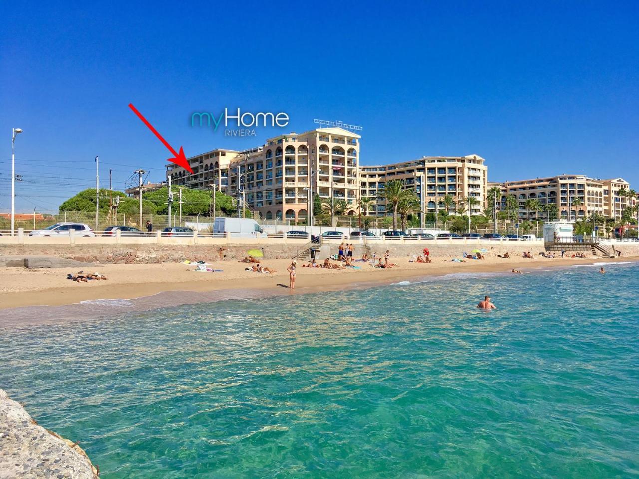 Myhome Riviera - Cannes Sea View Apartment Rentals Exteriör bild